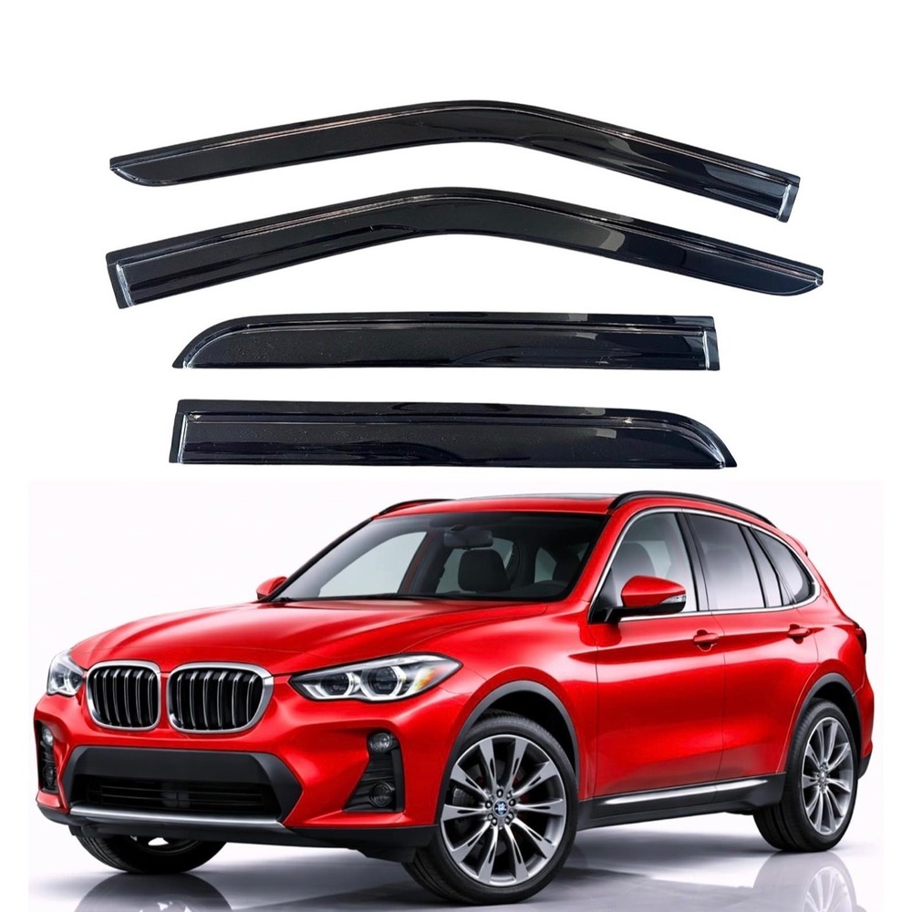 KPY Rain Guards for 2018-2024 BMW X3 Window Visors Vent Deflectors 4PC